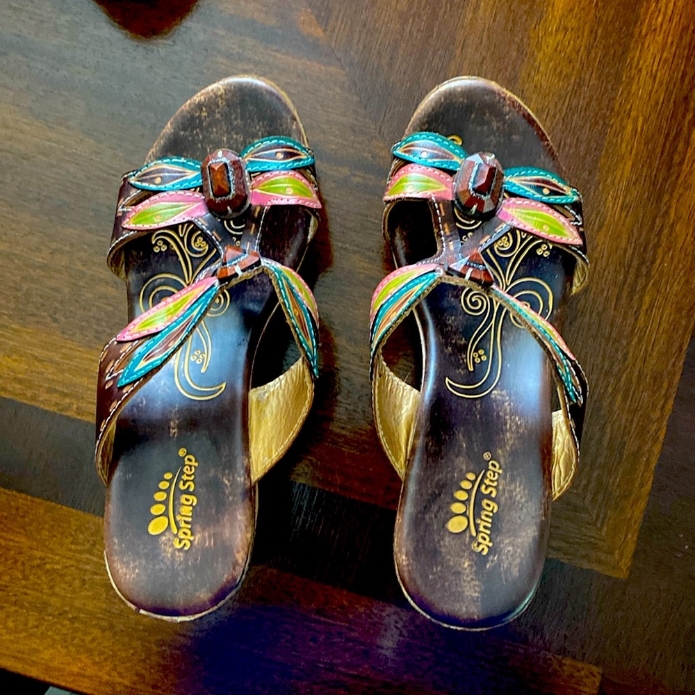 Spring step pretty summer shoes